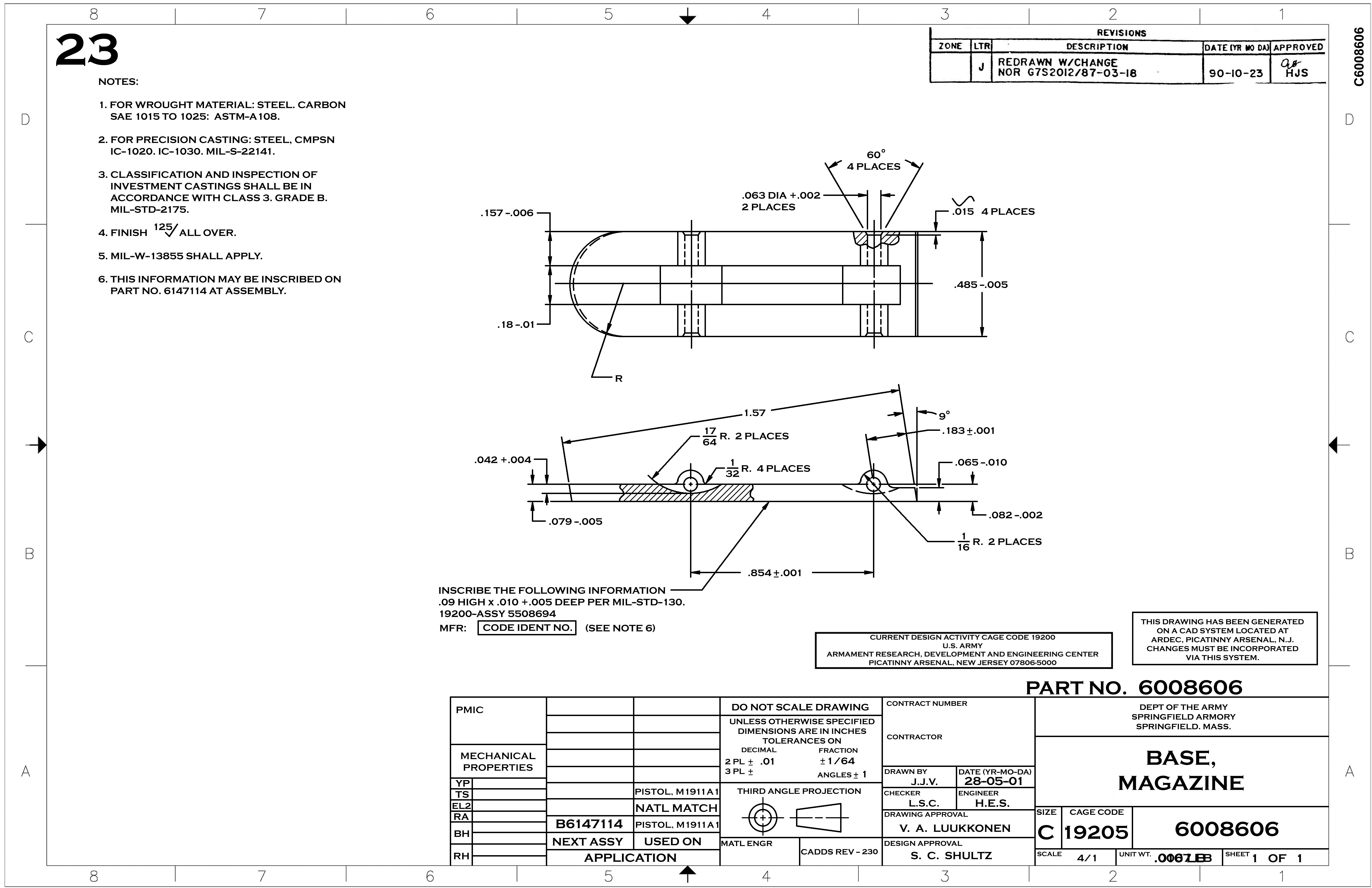colt 1911 blueprint